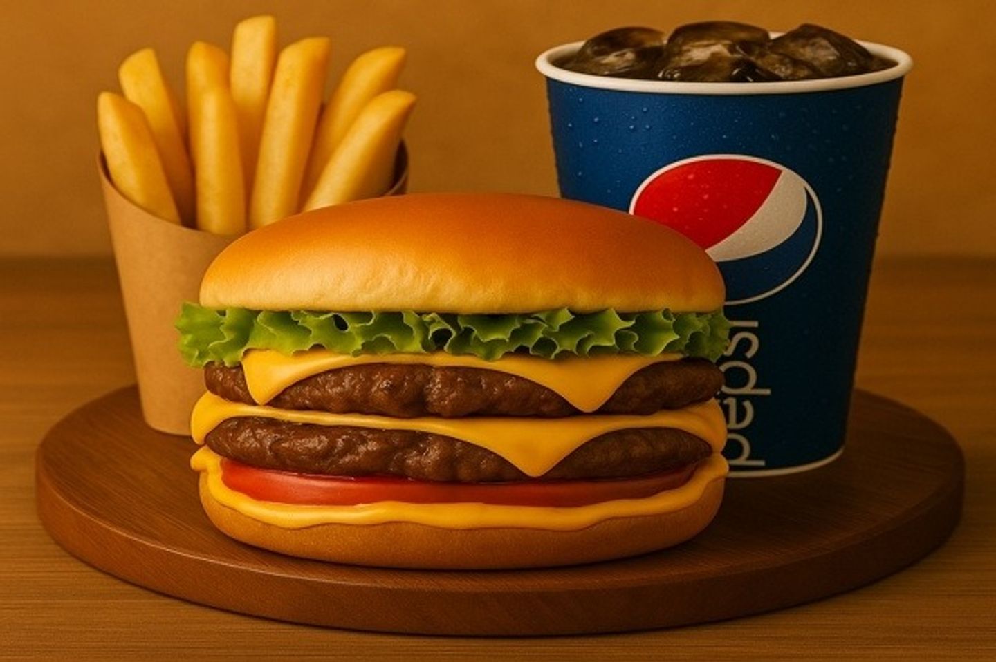 Double Burger Meal