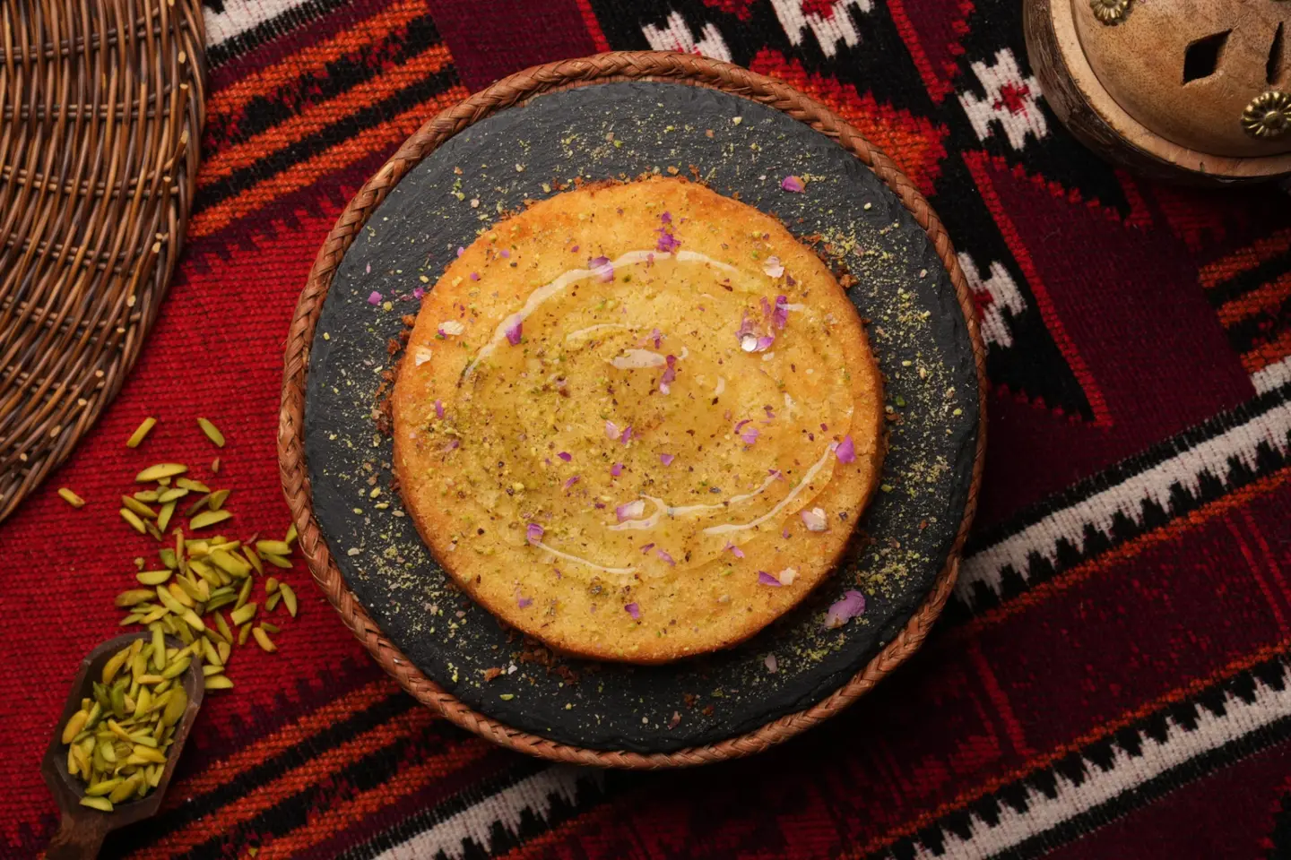 كنافة بالقشطة