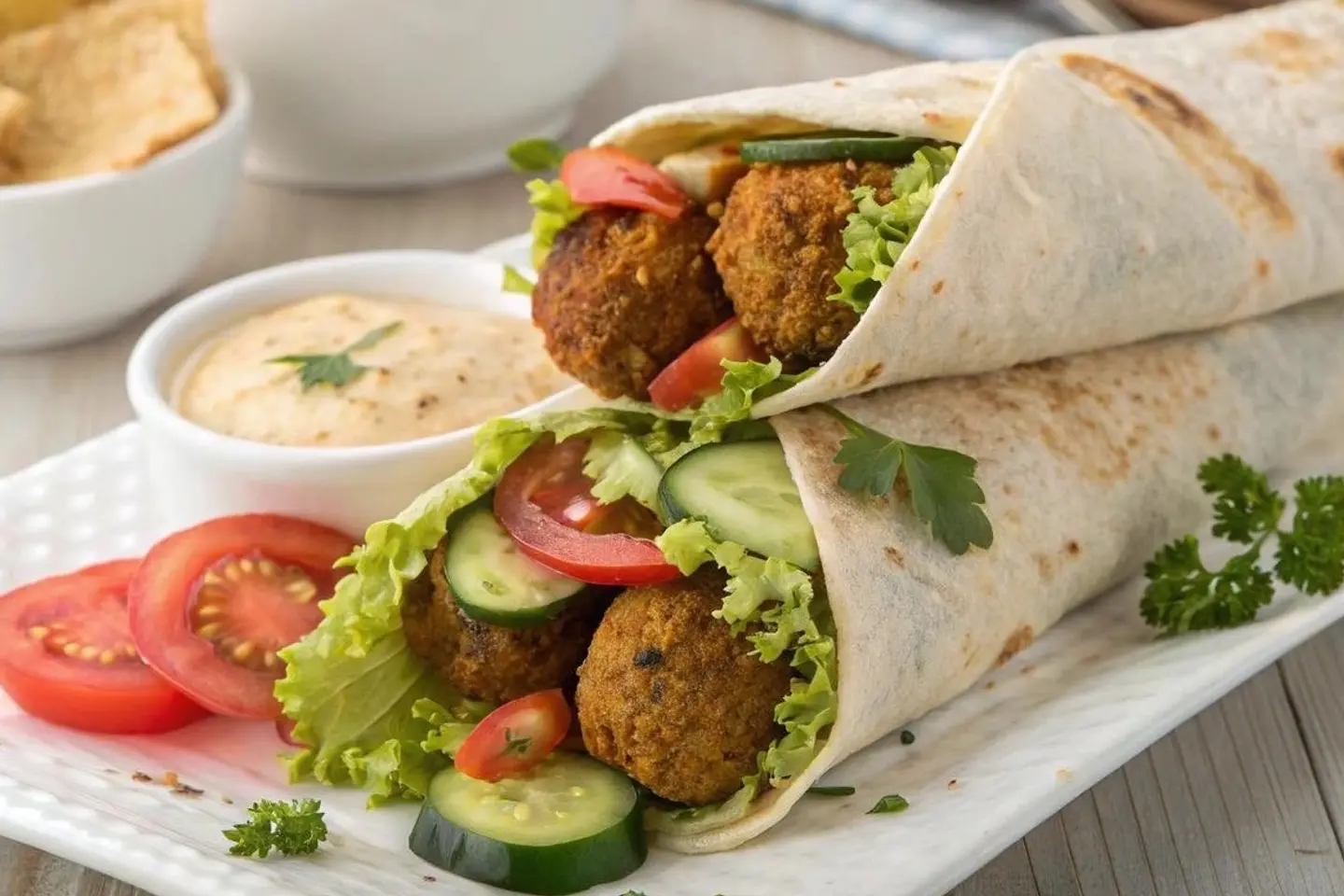 Mixed Falafel With Egg