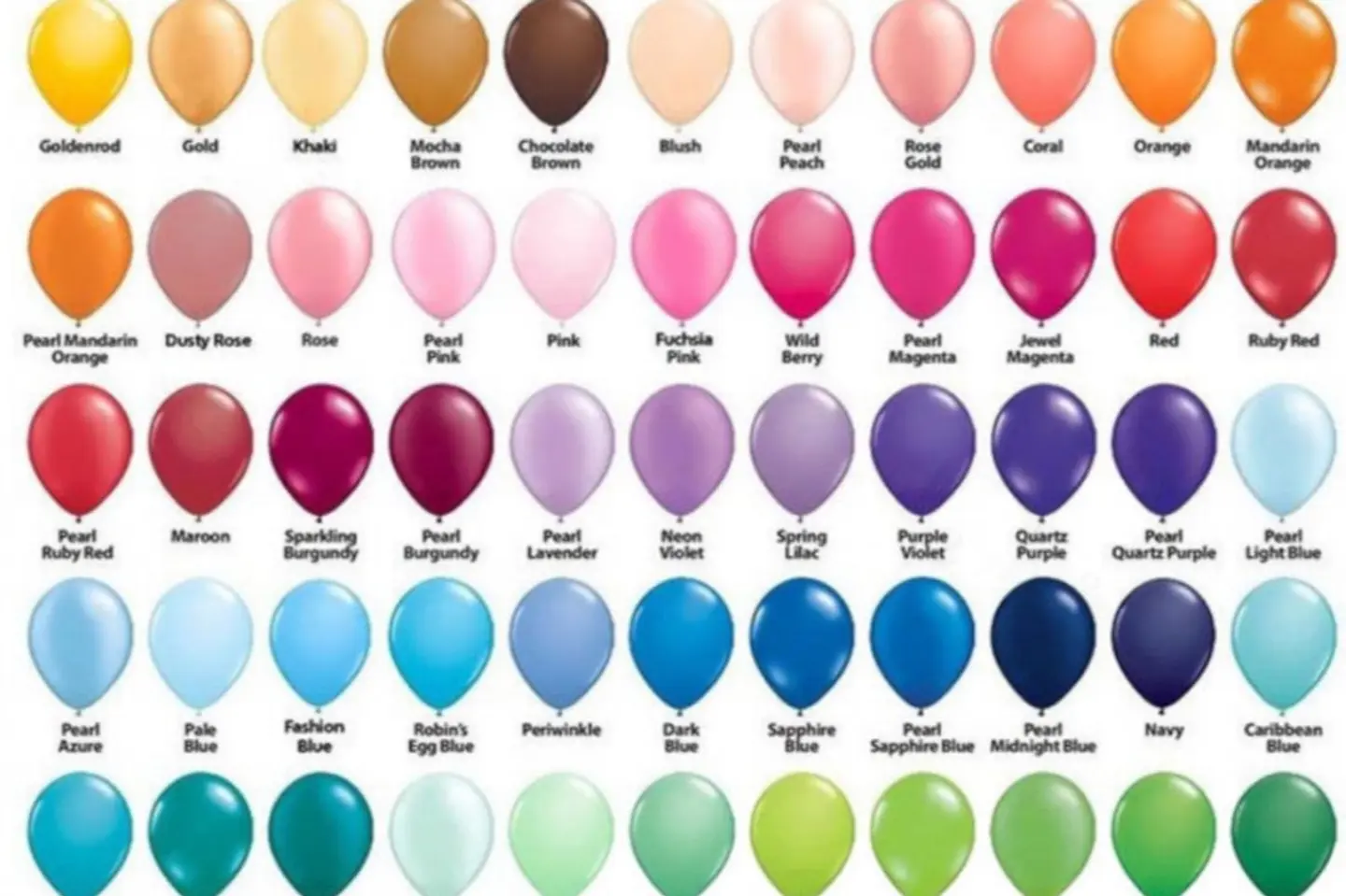 Helium Balloons 10