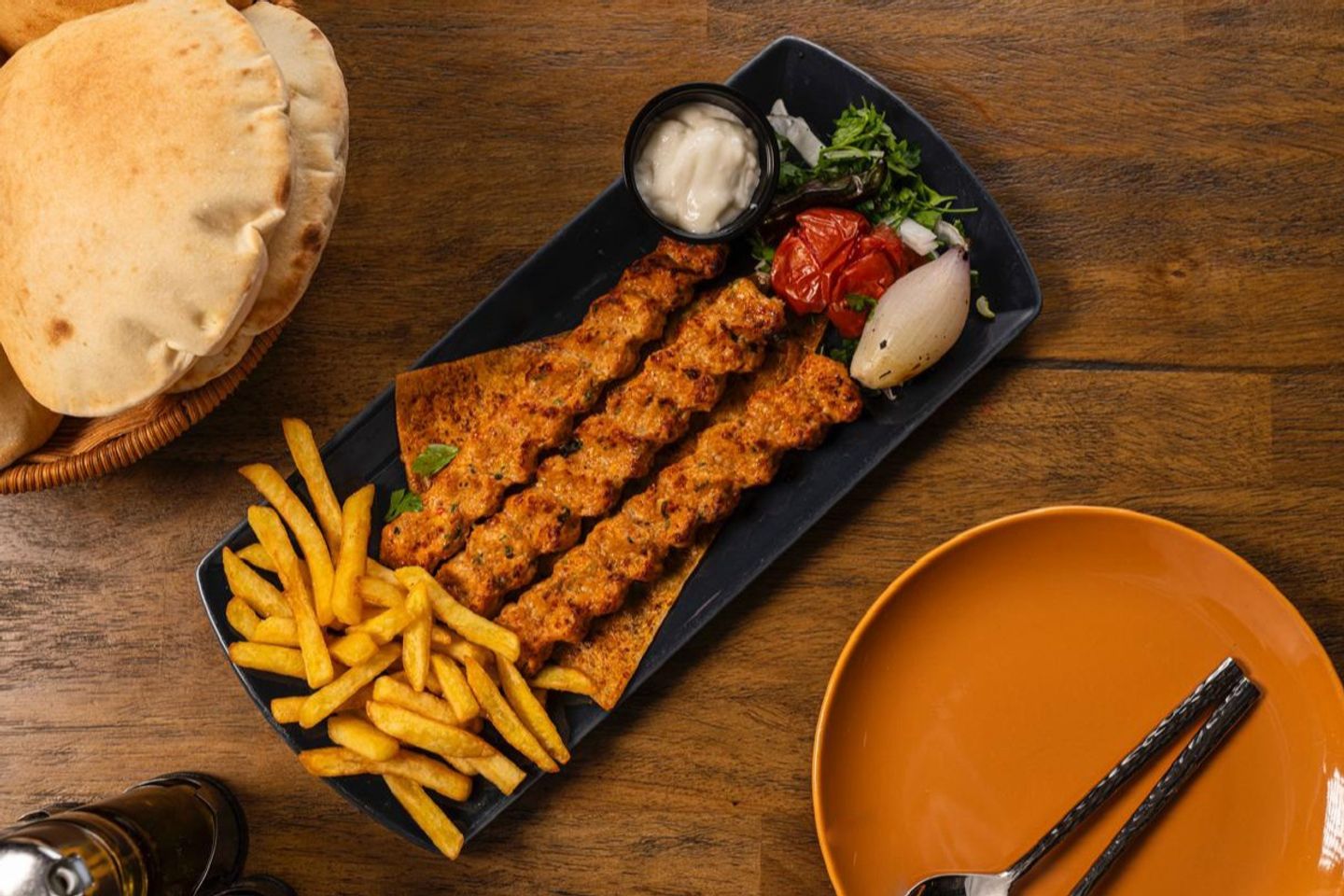 صحن كباب دجاج
