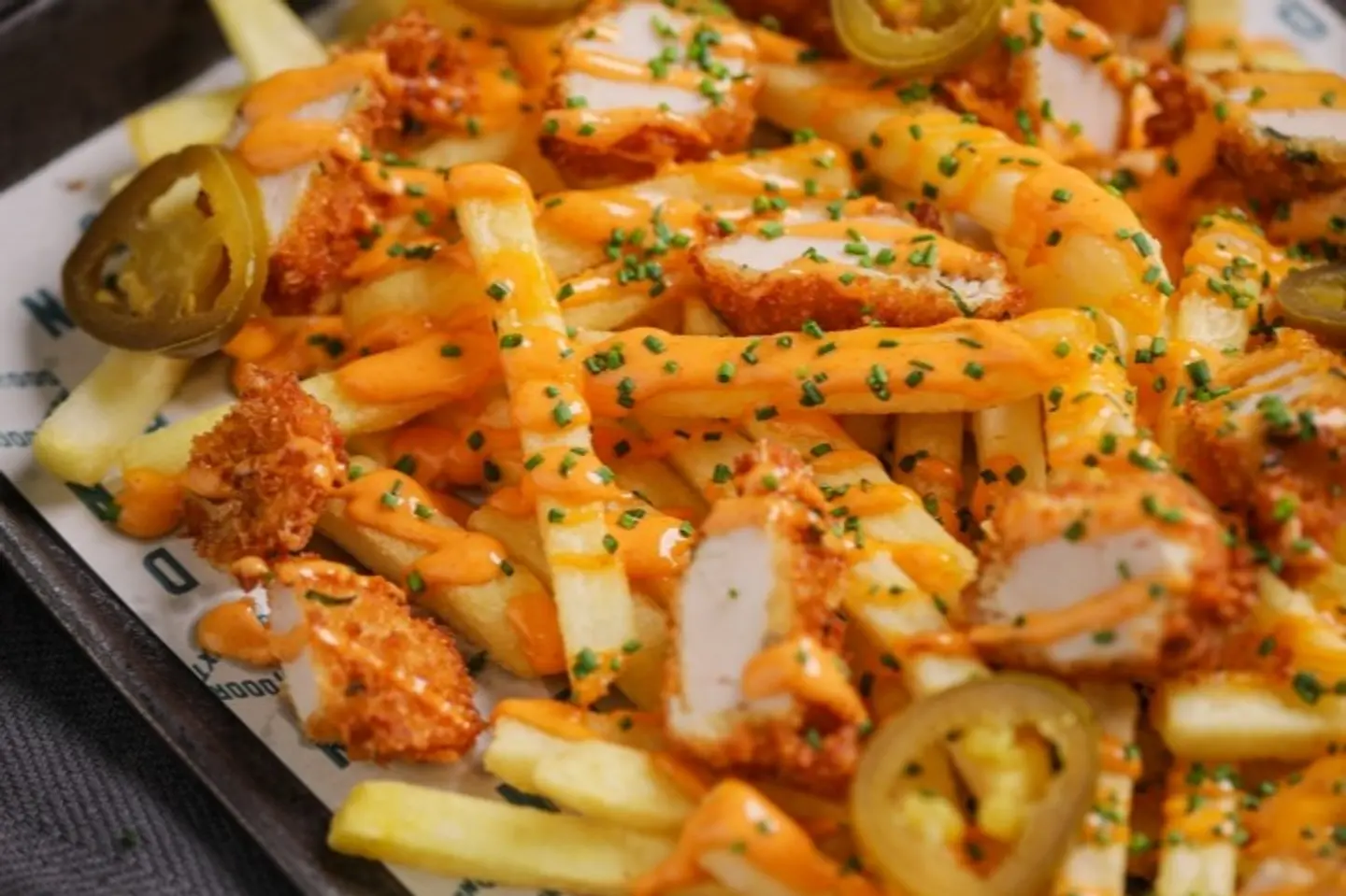 Fries And Chicken Plate - Regular