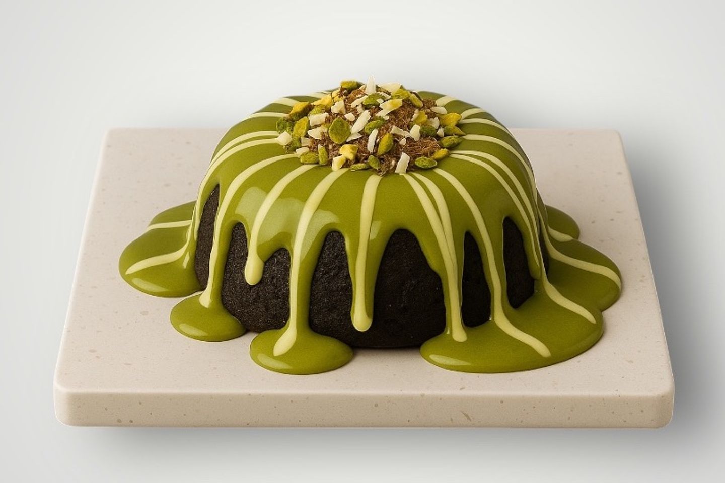 Pistachio Molten Cake