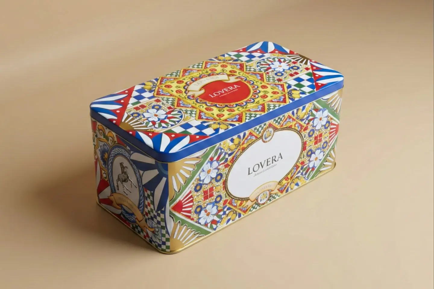 - بوكس معدني مغلف ١٠٠٠جرام