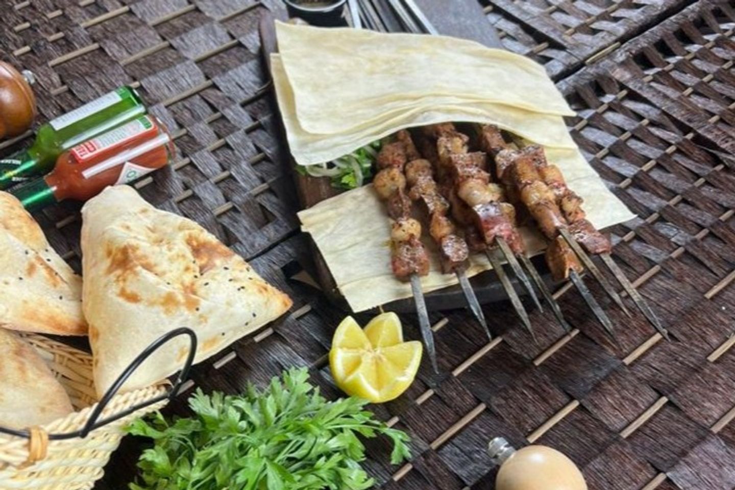 كبدة غنم مشوية