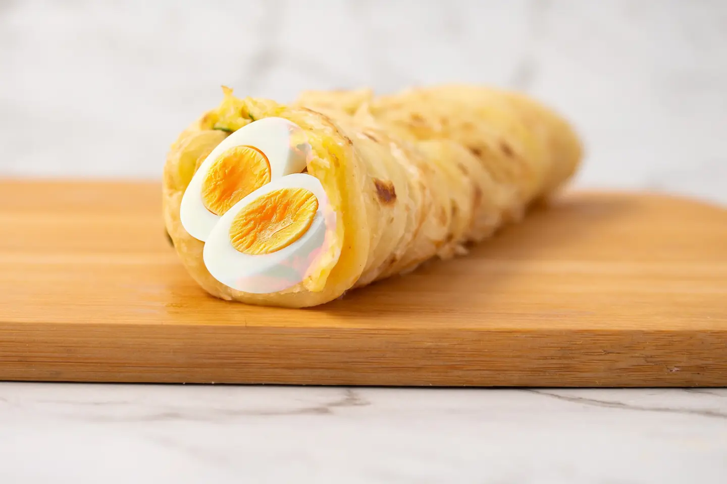 فطيره البيض المسلوق