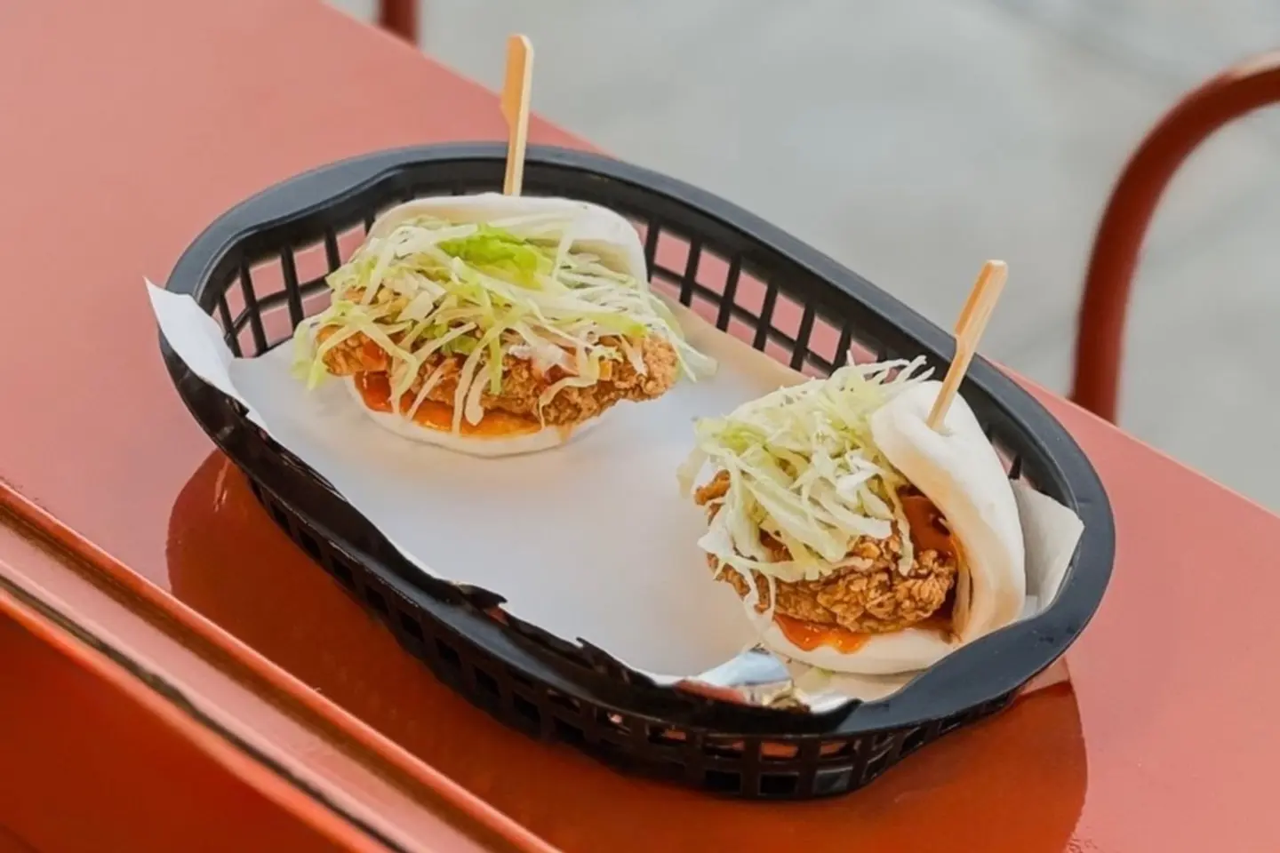 Crispy Chicken Bao