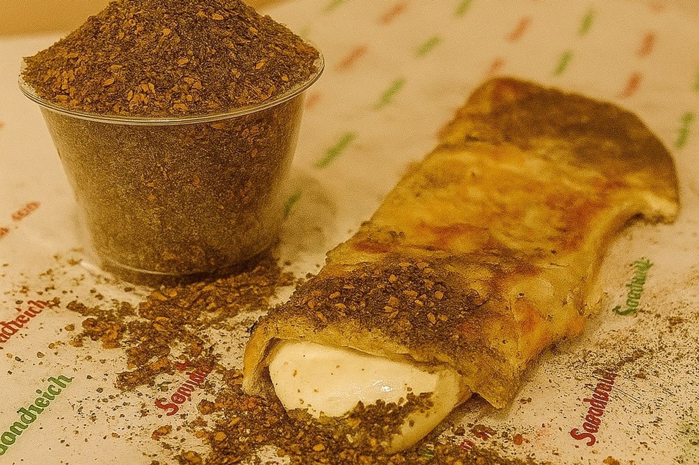 لبنة وزعتر