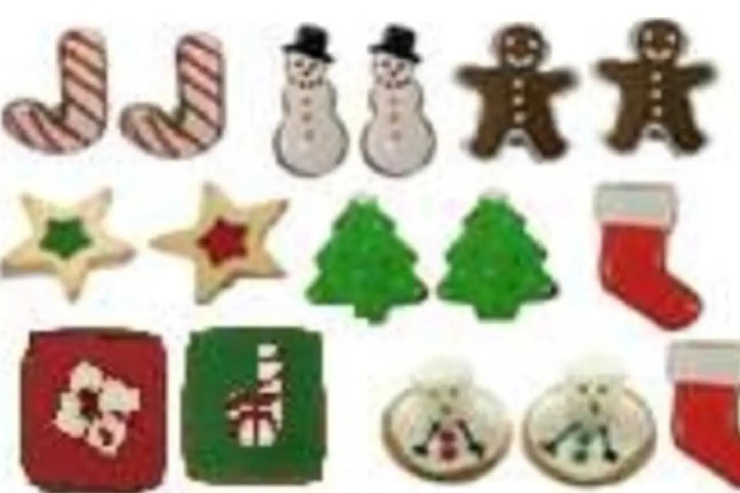 مجموعة البسكويت الصغيرة مجموعة الشتاء