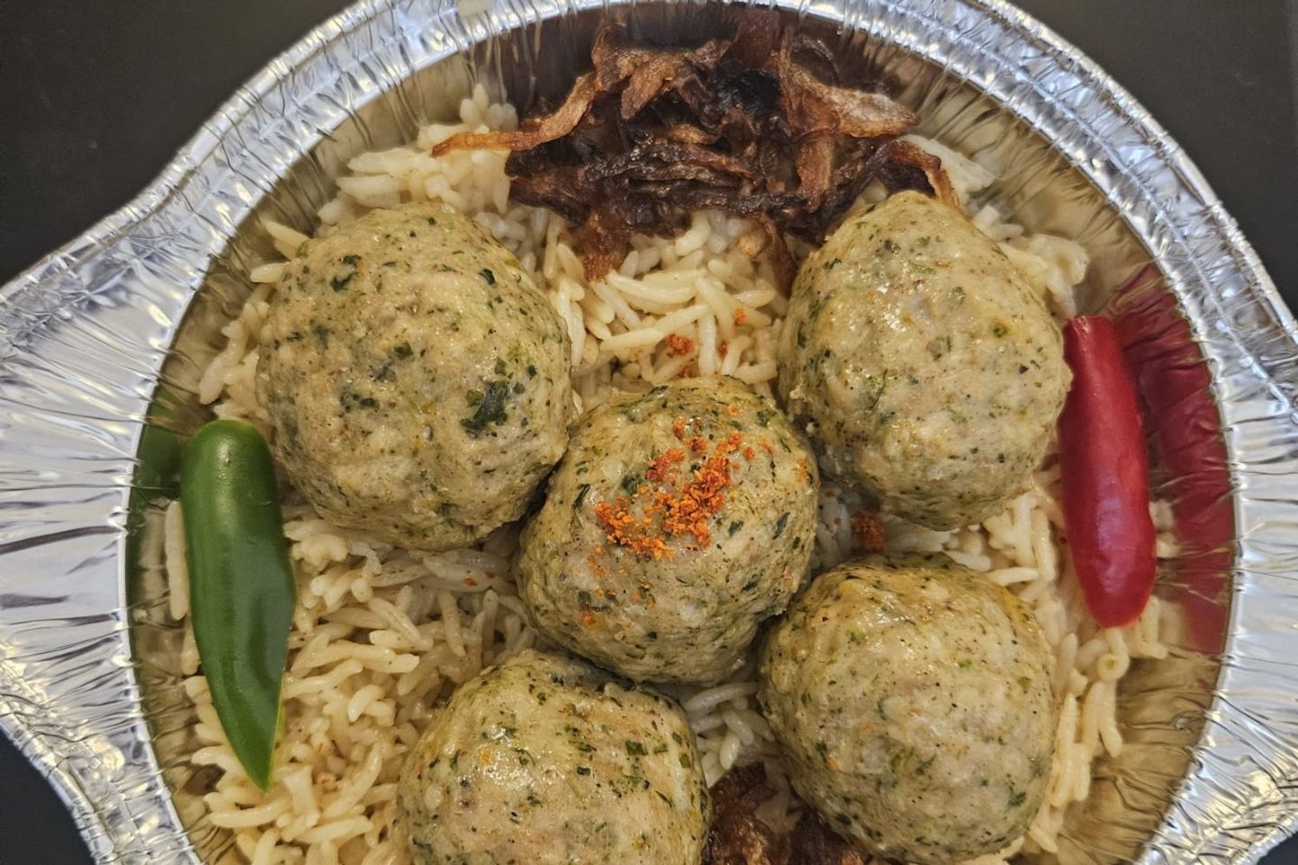 Chicken Balls Kabsah