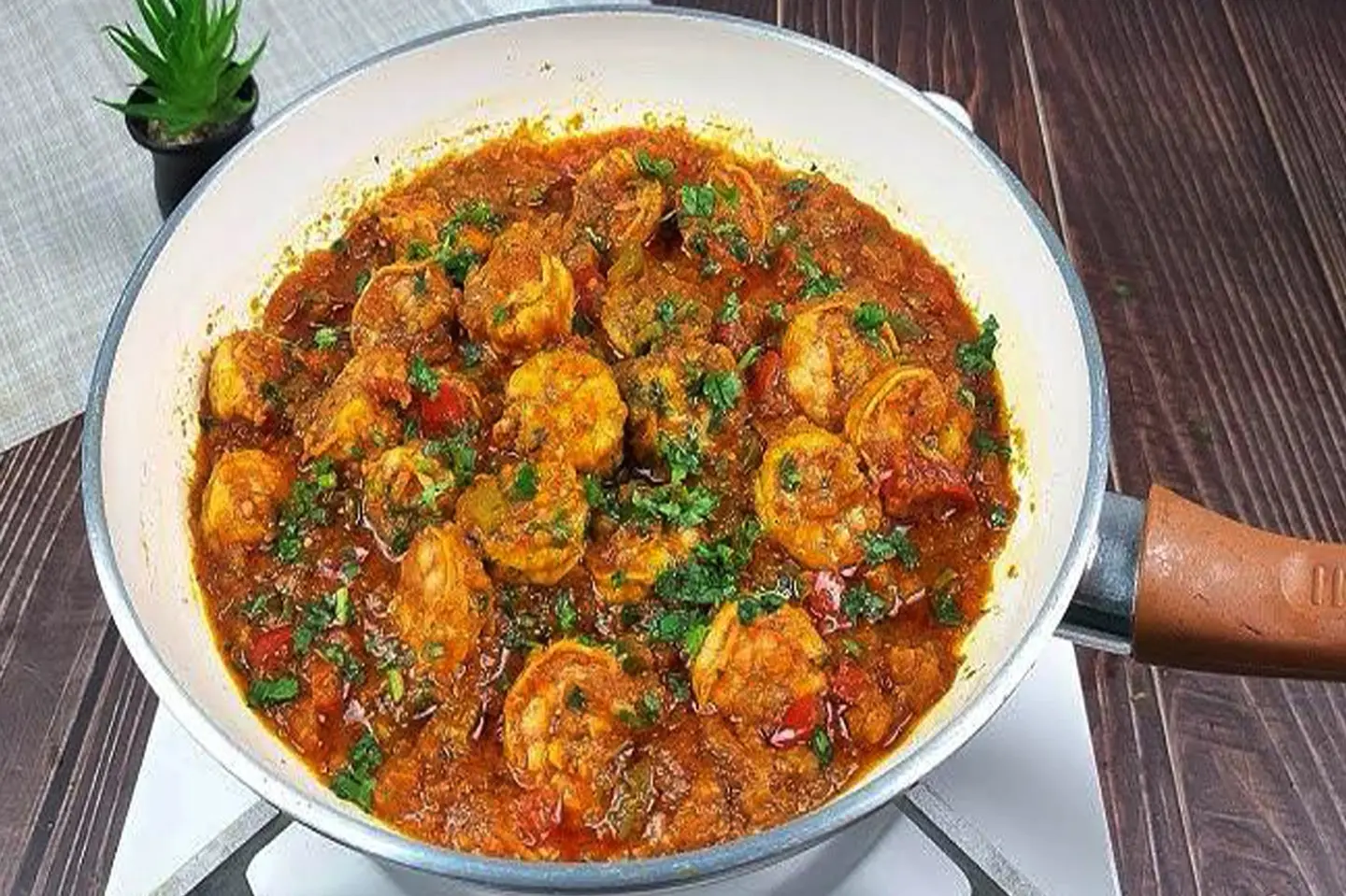 Shrimp Hamsa