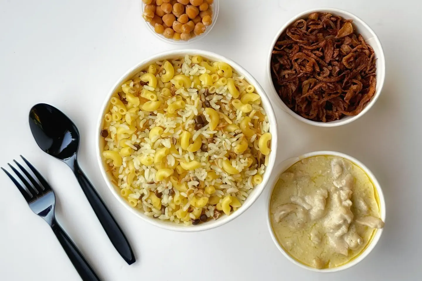 Kushari Kreamh With Chicken - Small