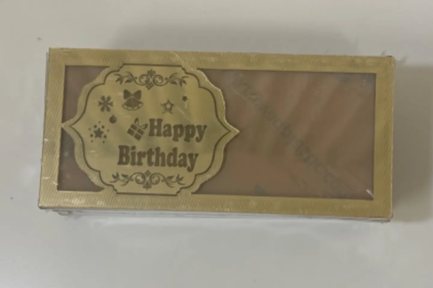 ظرف اكريليك هابي بيرثداي