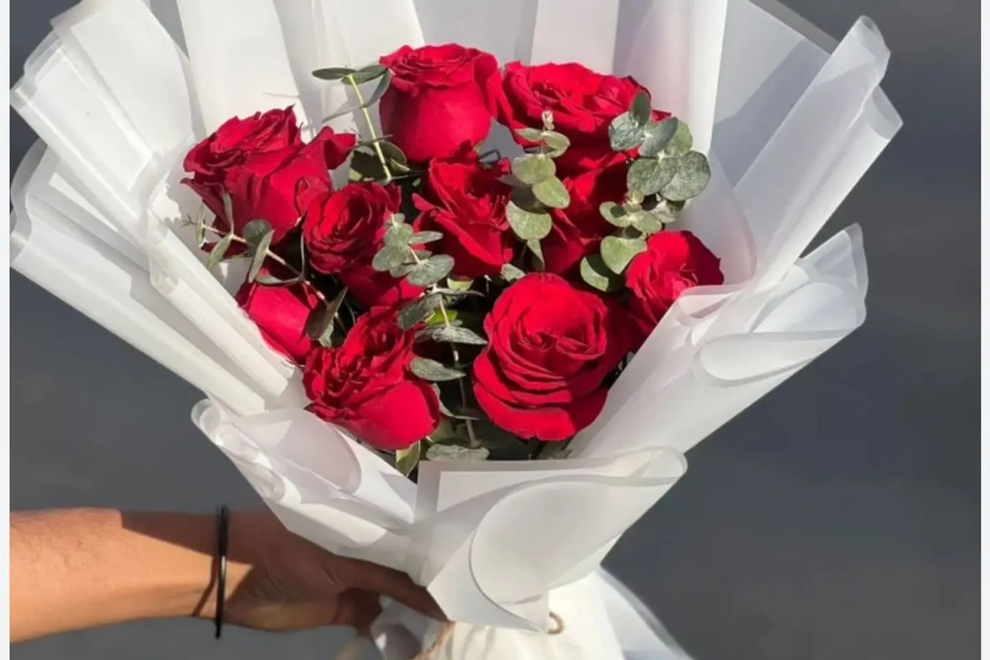 باقة روز احمر