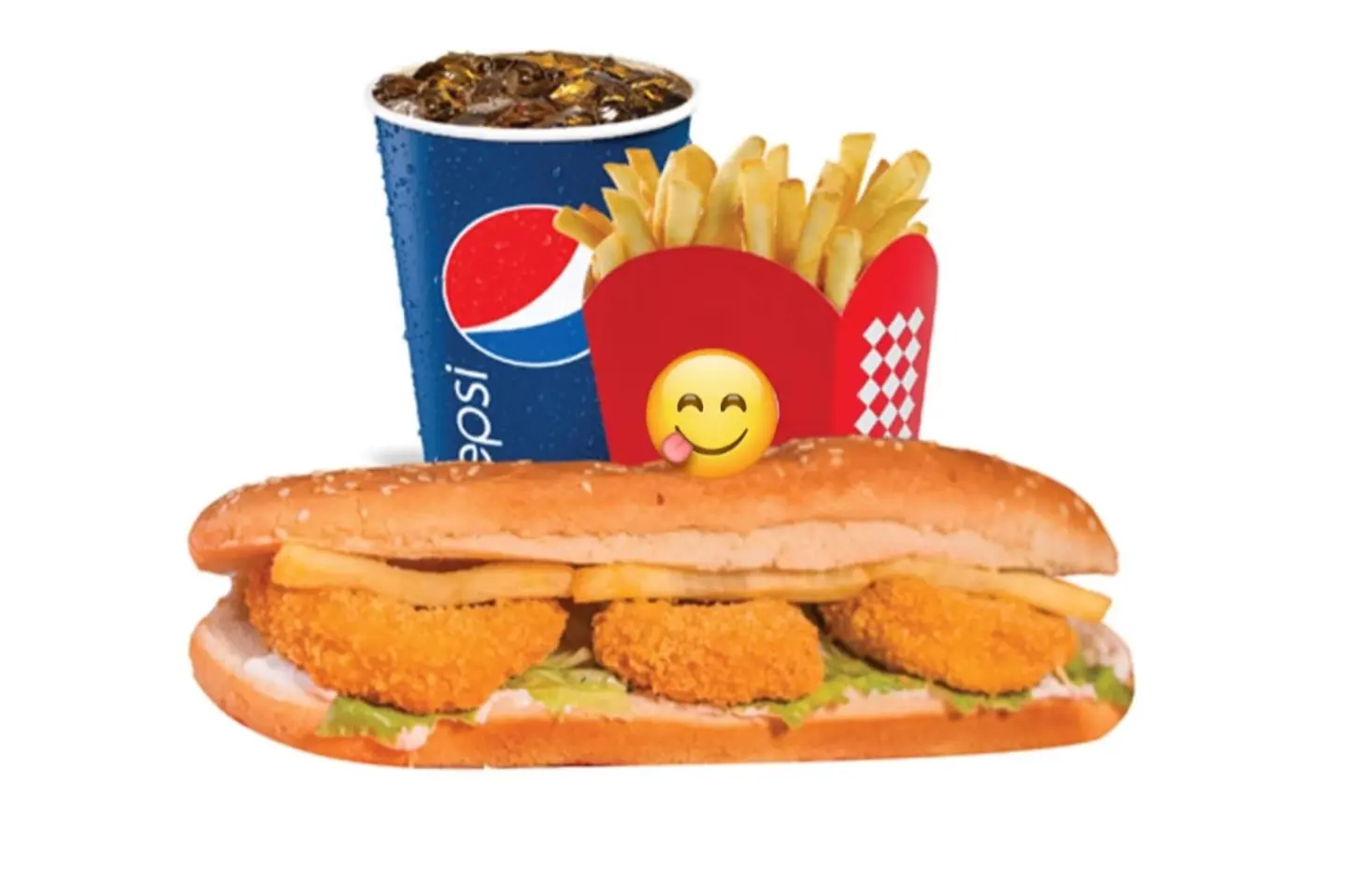 Nuggets Sandwich Meal