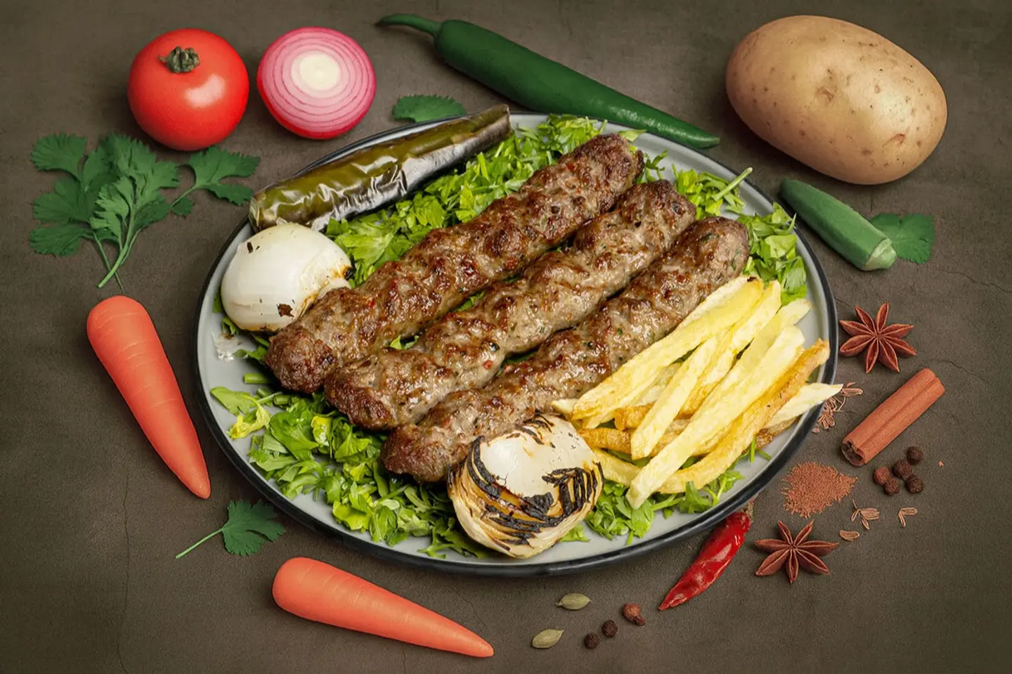 نفر كباب لحم