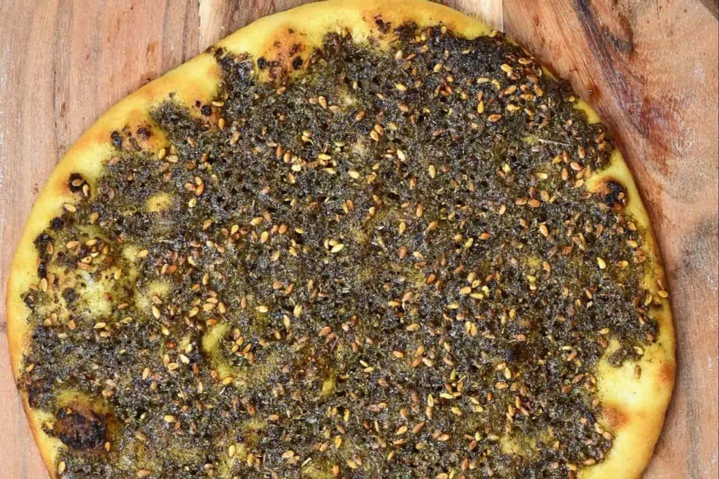 Zaatar Pizza