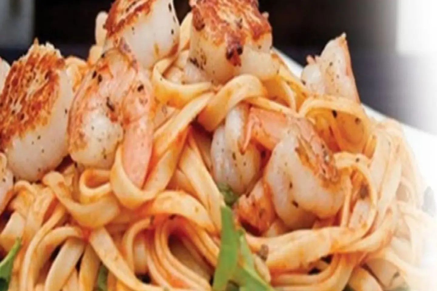 Shrimp Fettuccine - Shrimp Fettuccine