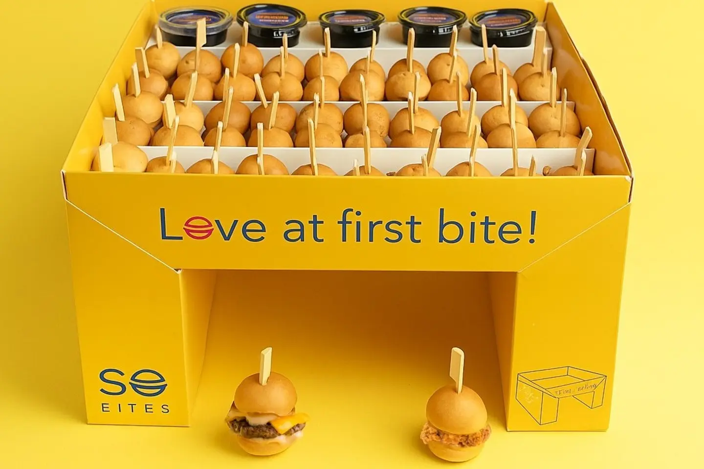 Mix Beef And Chicken Bites 60 Pcs