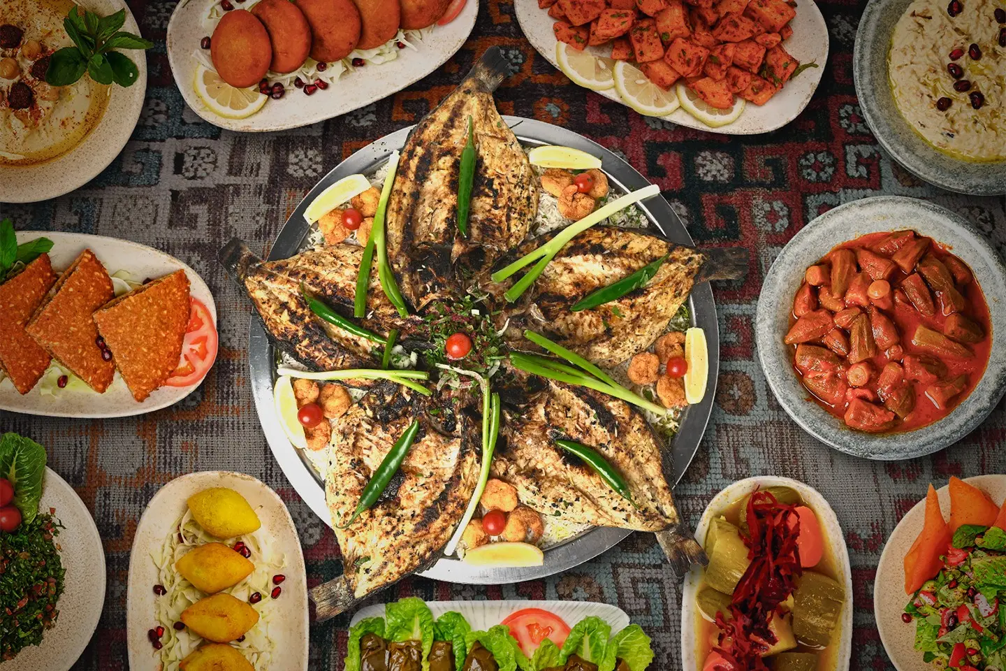 Sea Bass Fish Combo