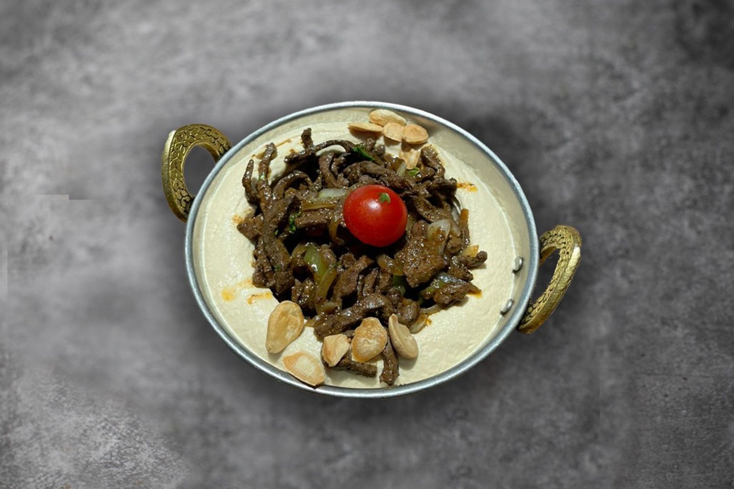 Liver And Hommos