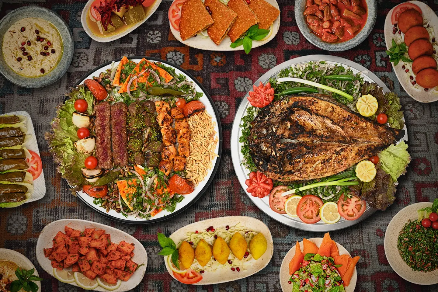 Qattan Fish And Mixed Grill Combo