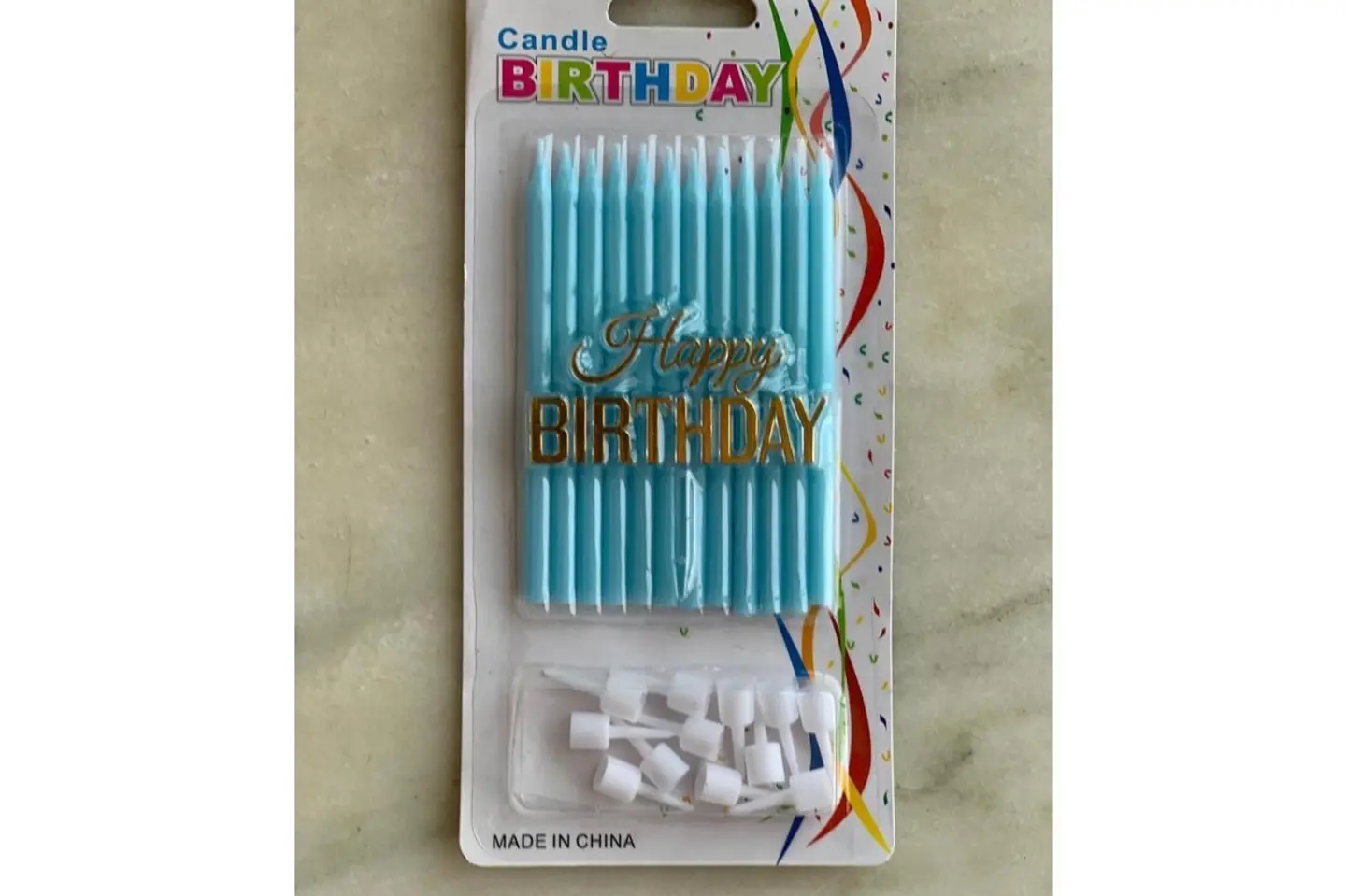 شموع ميلاد سماوي