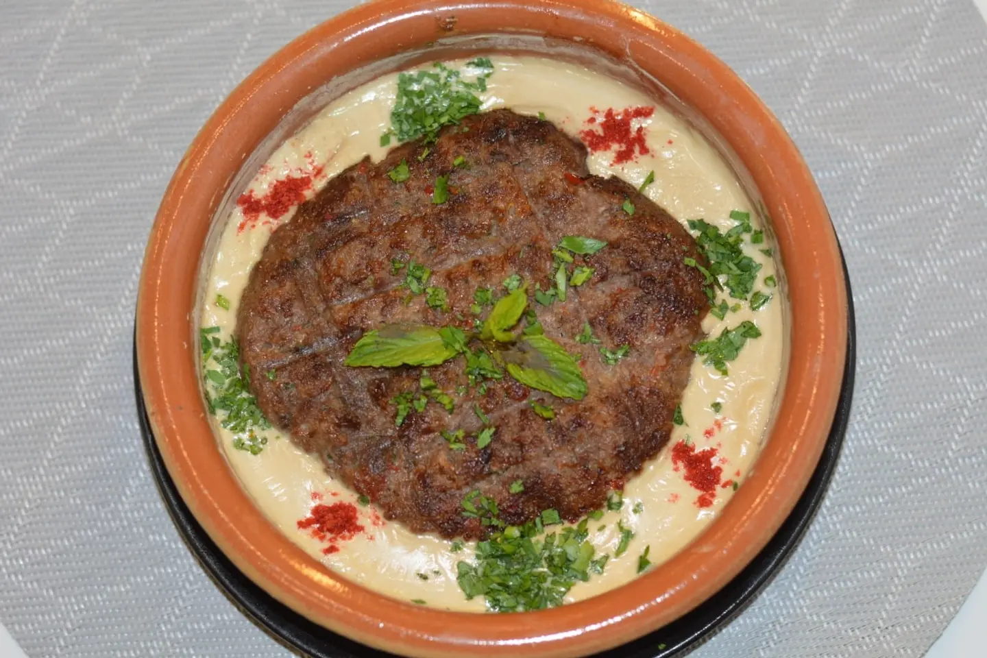 كفتة بالطحينة