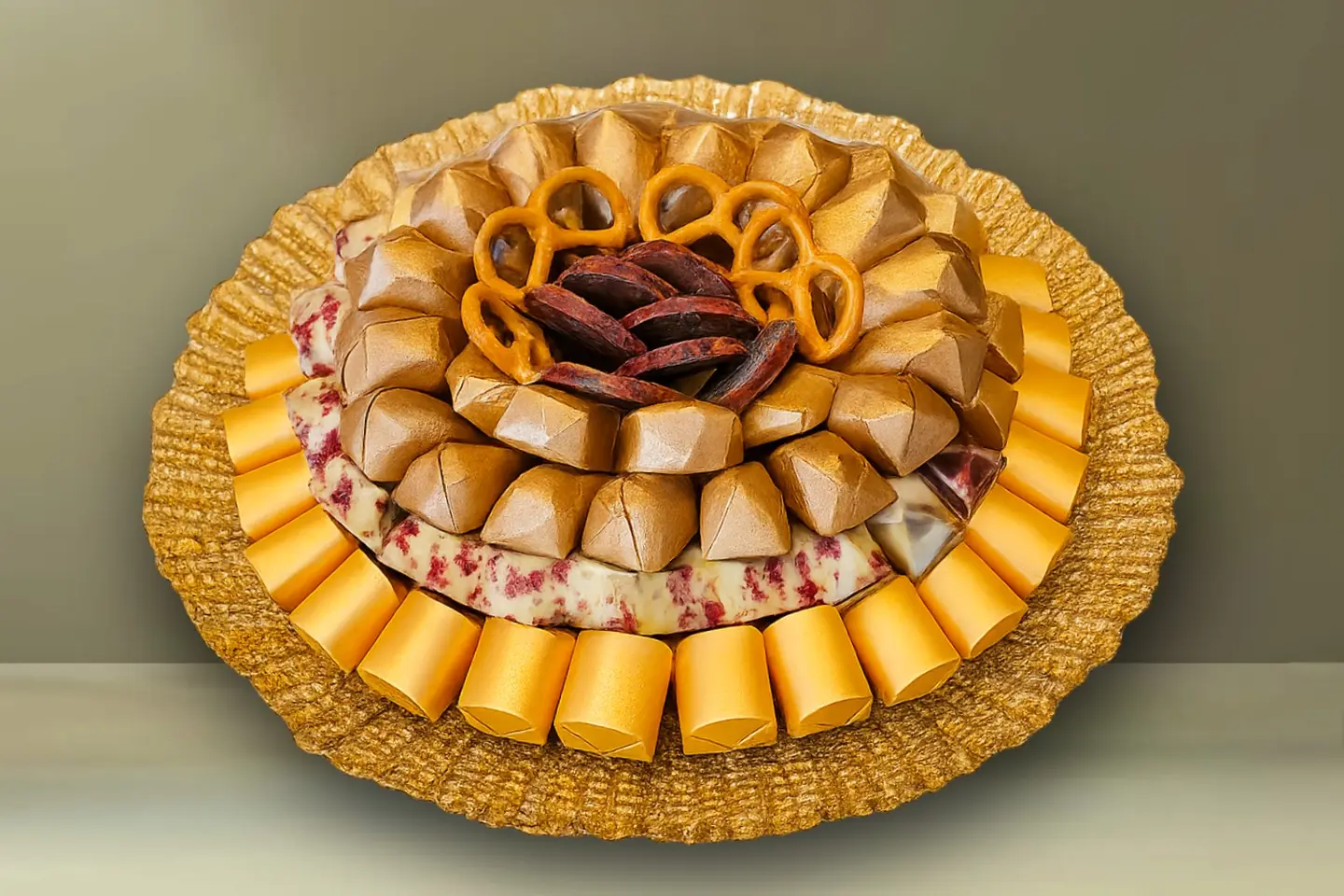Covered Belgian Chocolate Tray