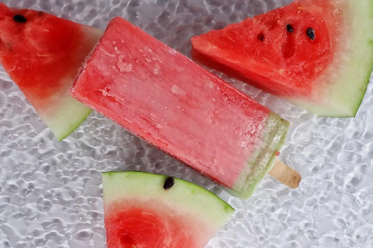 Watermelon Popsicle Ice Cream