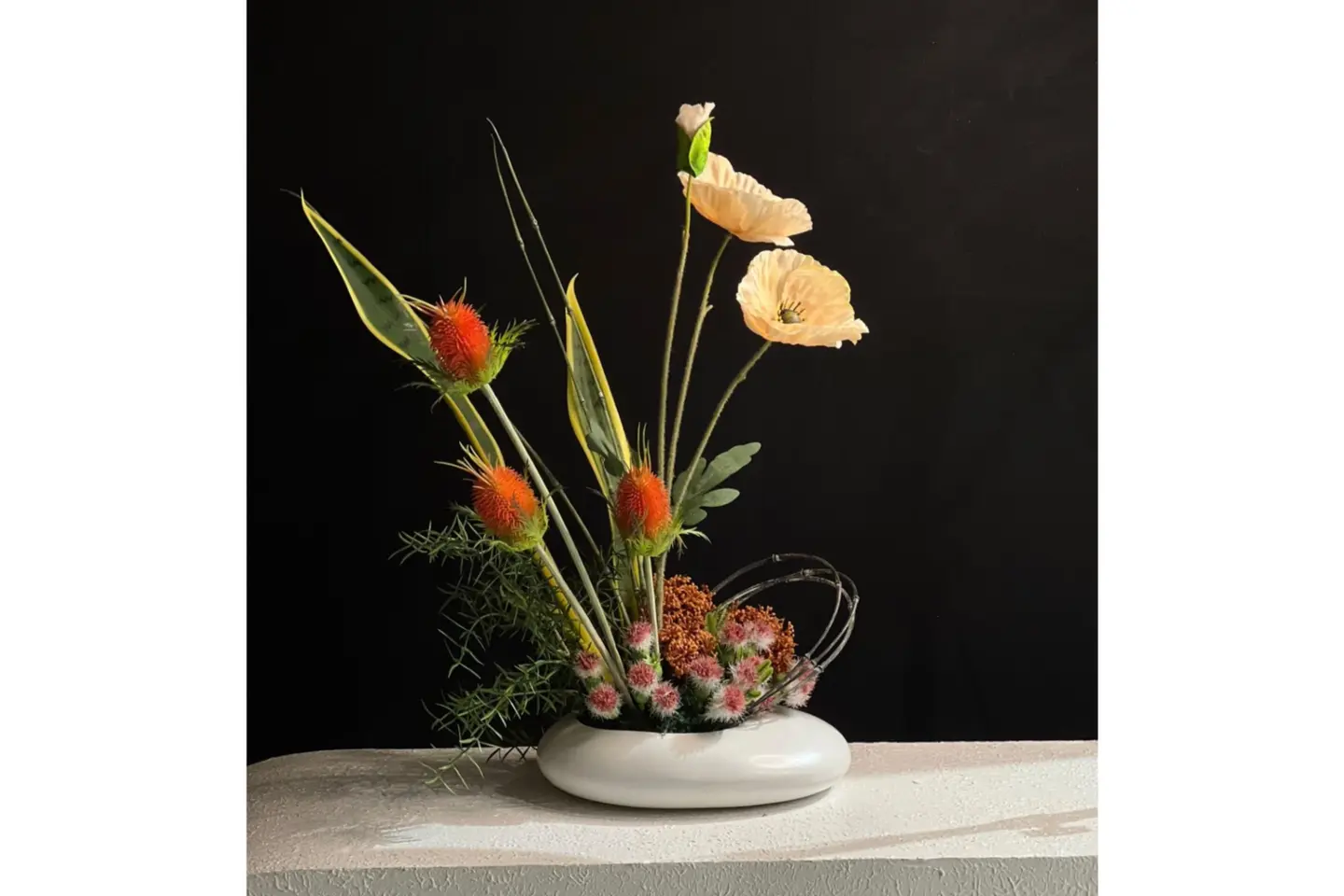 Artificial Safari Vase