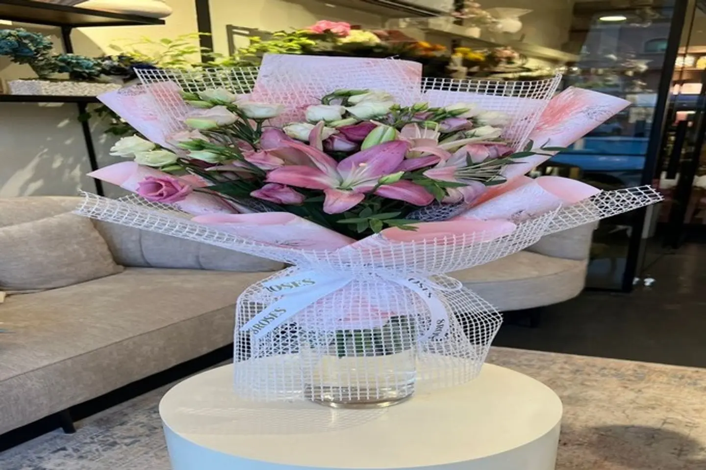 Lily's Purity Bouquet