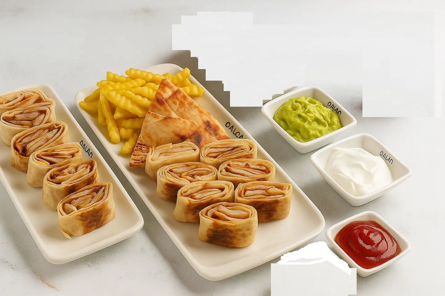 Double Arabic Chicken Shawarma Platter