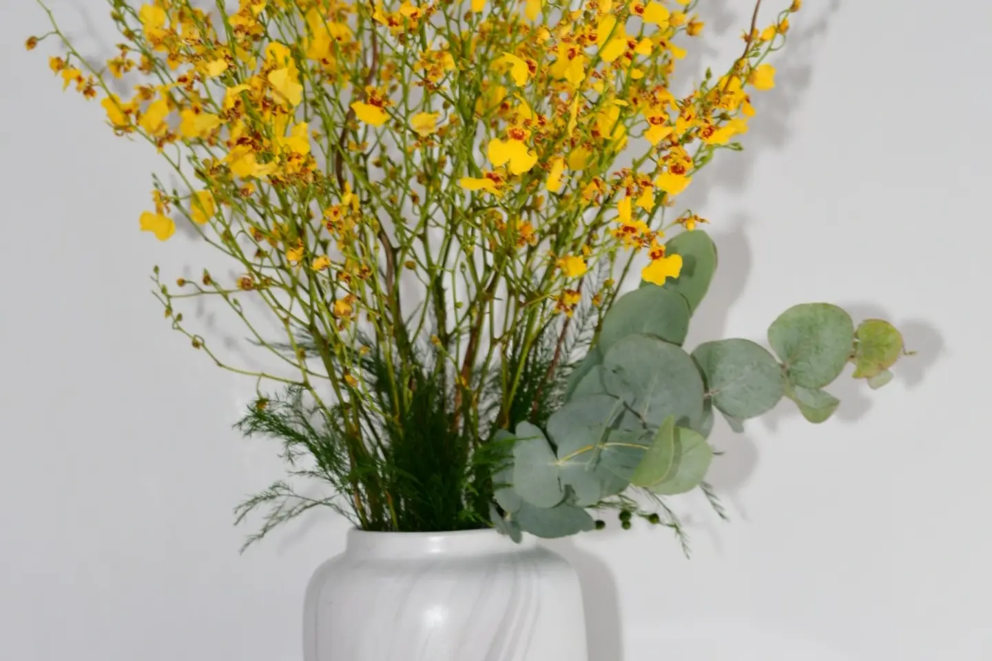 Yellow Flowers With Vase