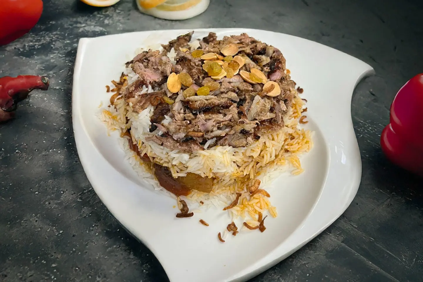 Shawarma Maqluba (Meat)