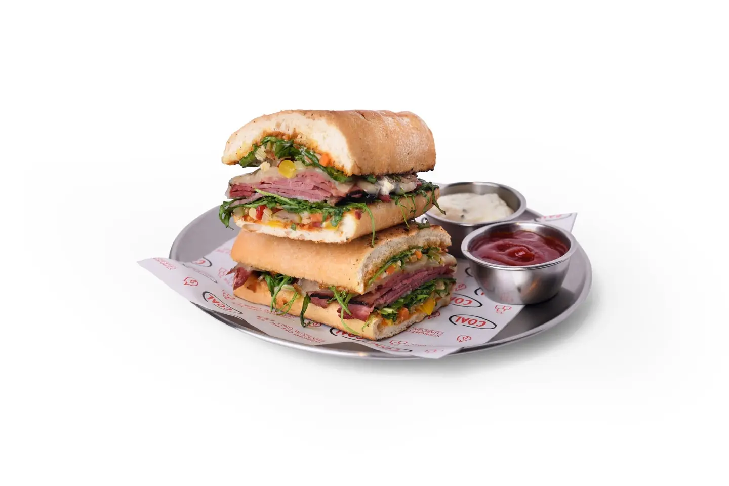 Coal Pastrami Sandwich