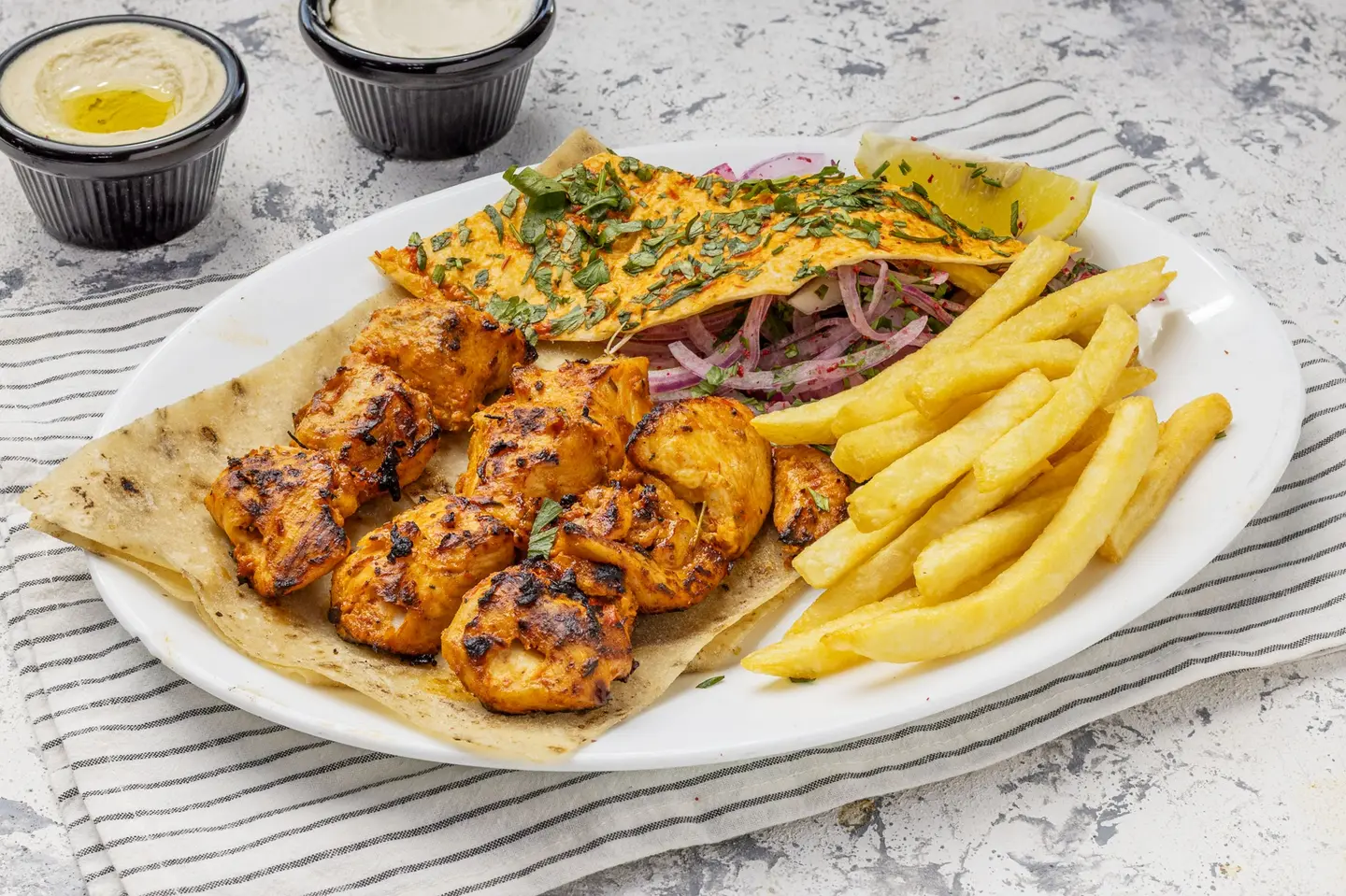 دجاج مسحب بدون عظم