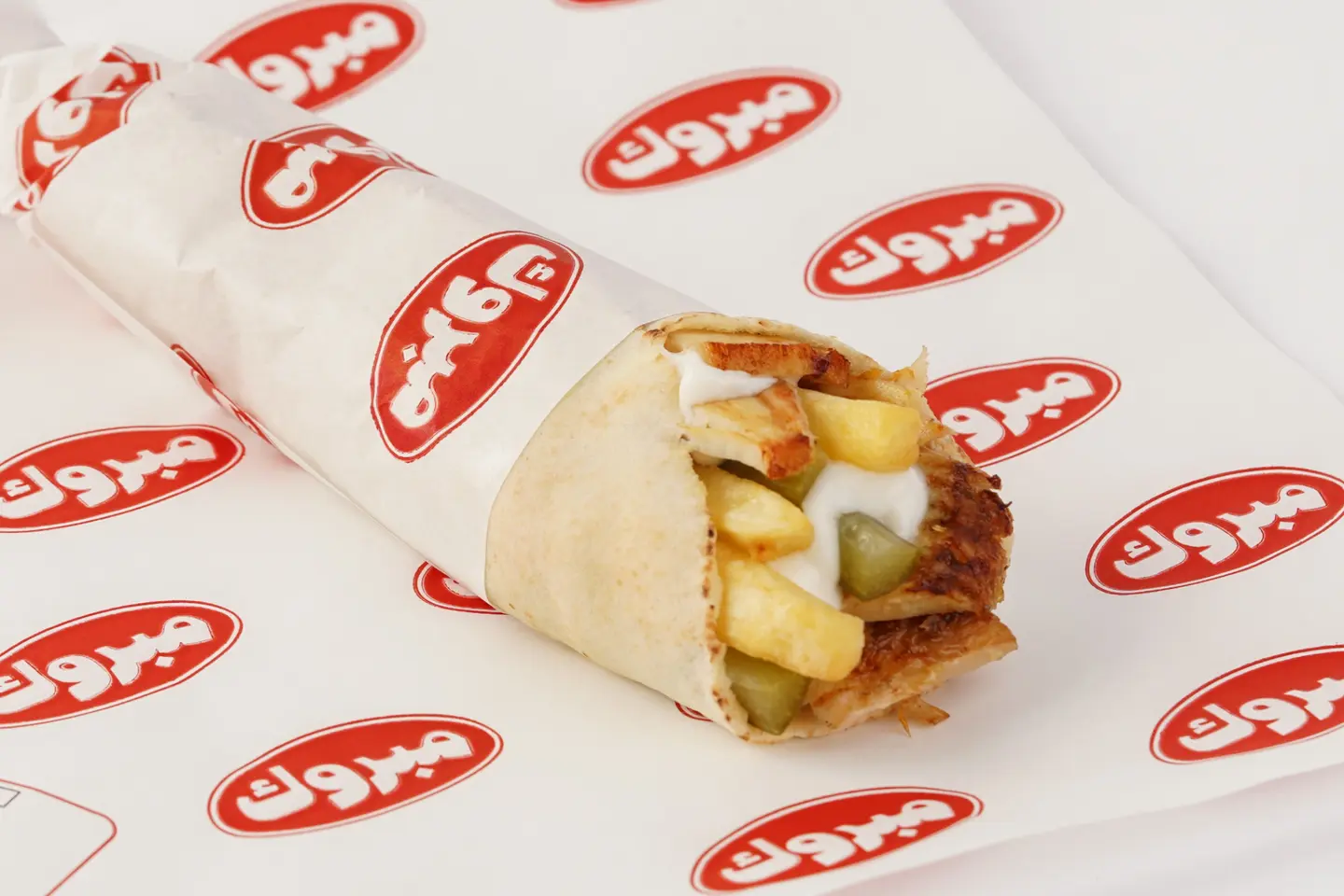 شاورما دجاج عربي فلقة واحدة