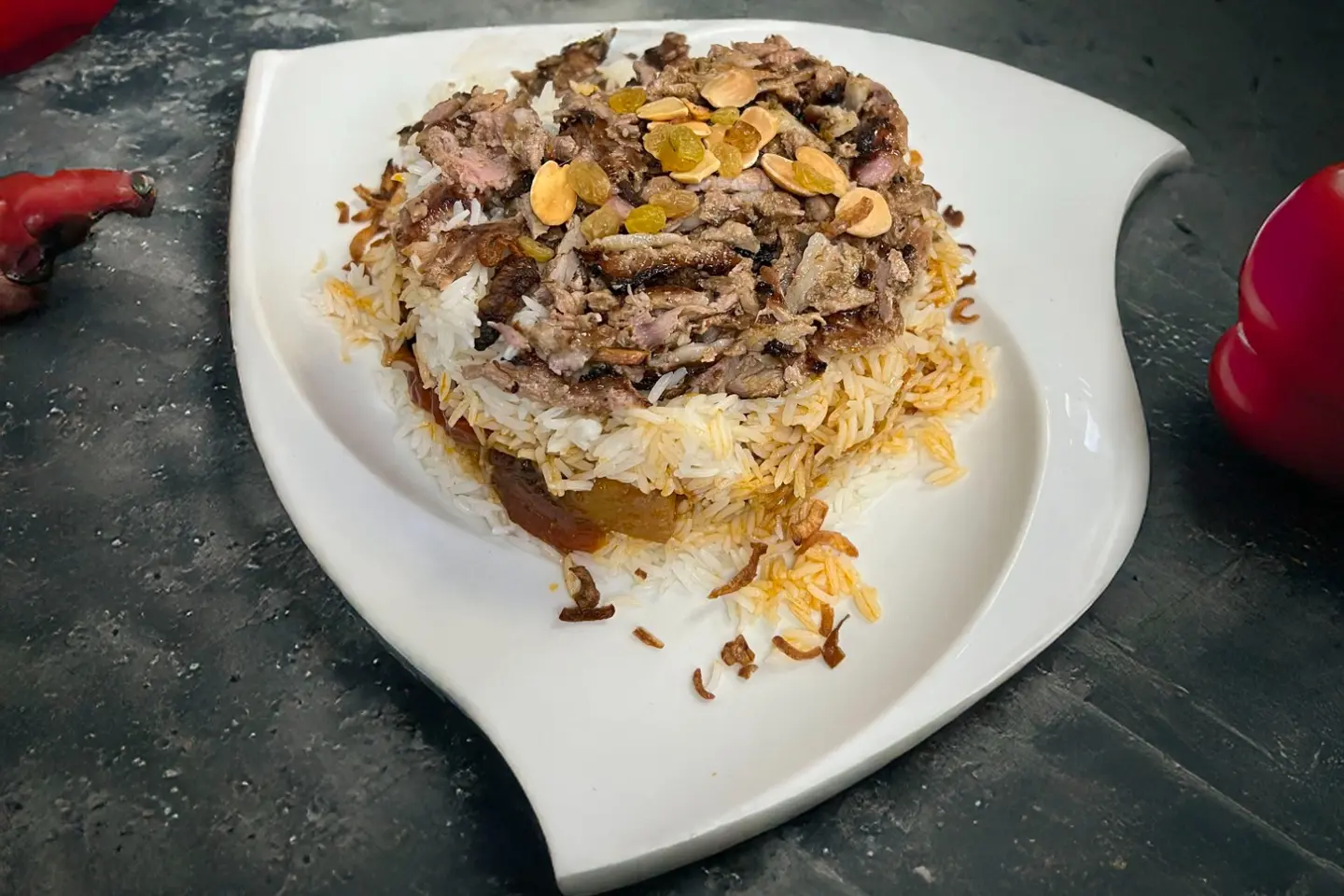 Shawarma Maqluba (Meat)