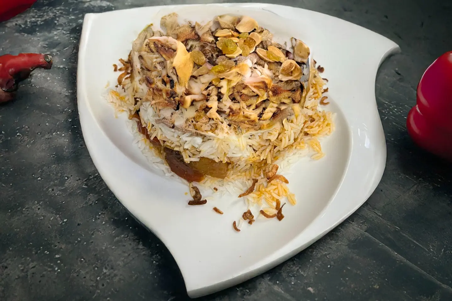 Shawarma Maqluba (Chicken)