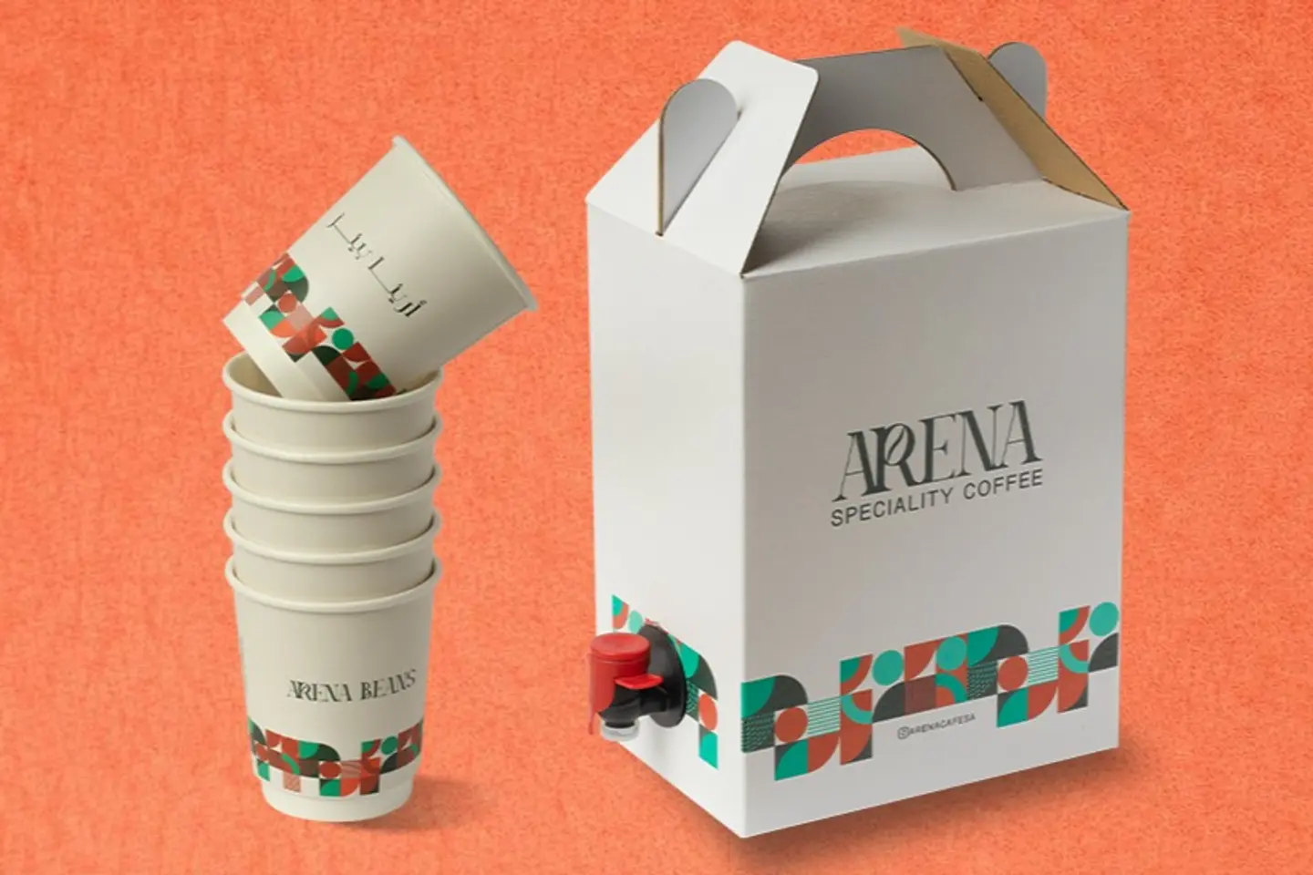 بوكس قهوة اليوم بارد محصول فاخر