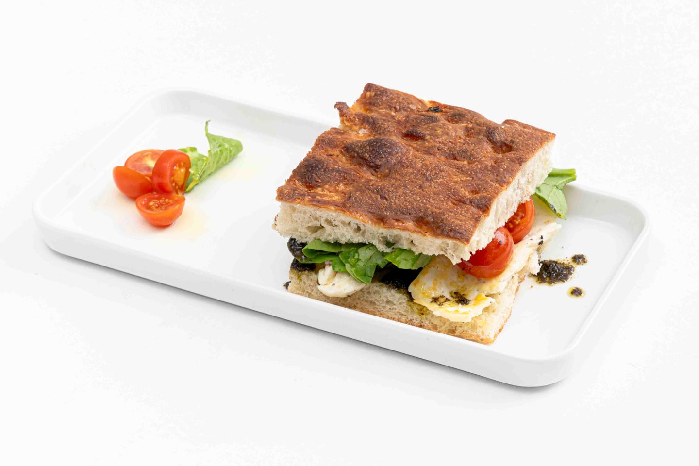 Foccacia / Halloumi