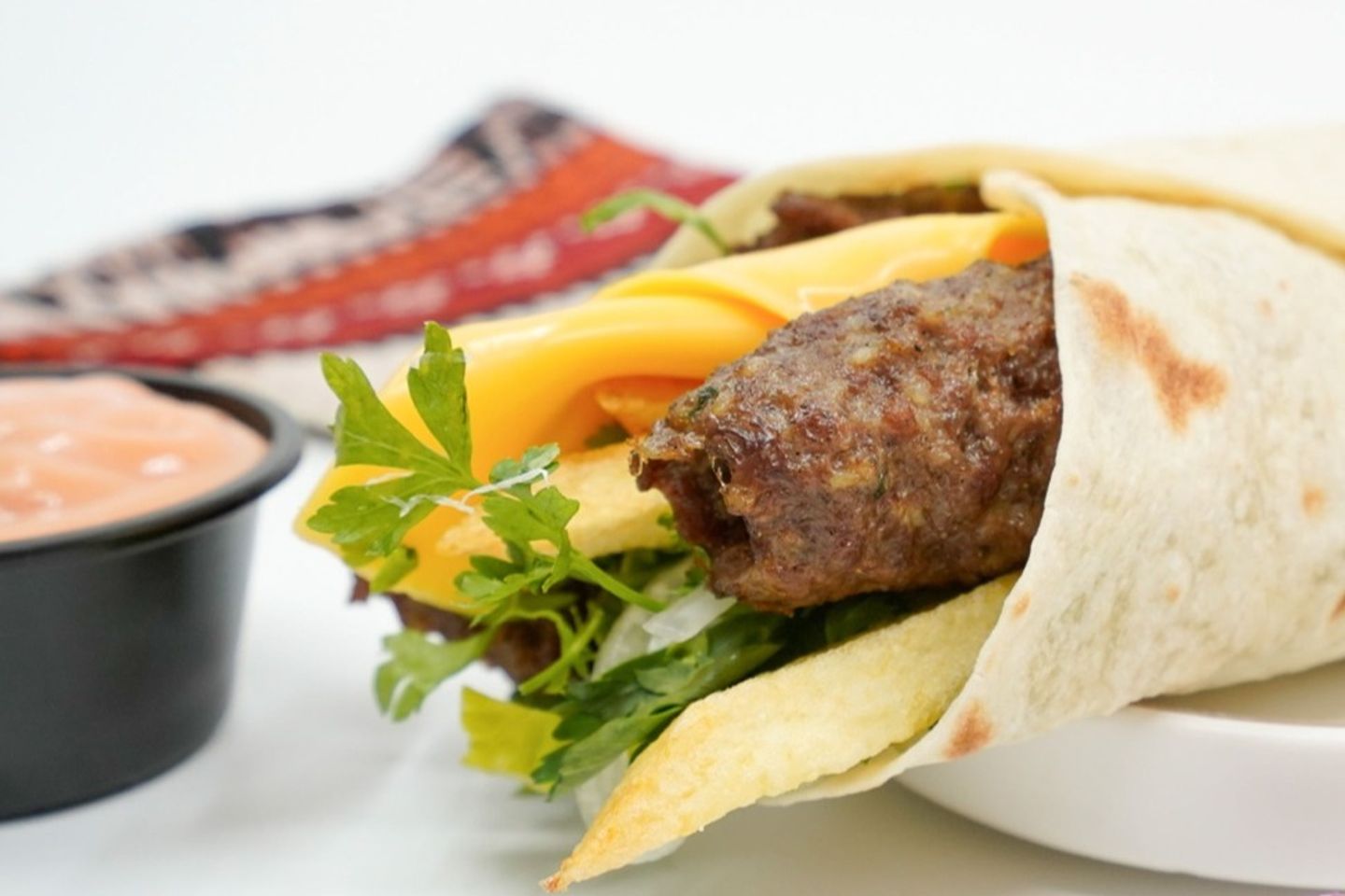 Meat Kebab Sandwich