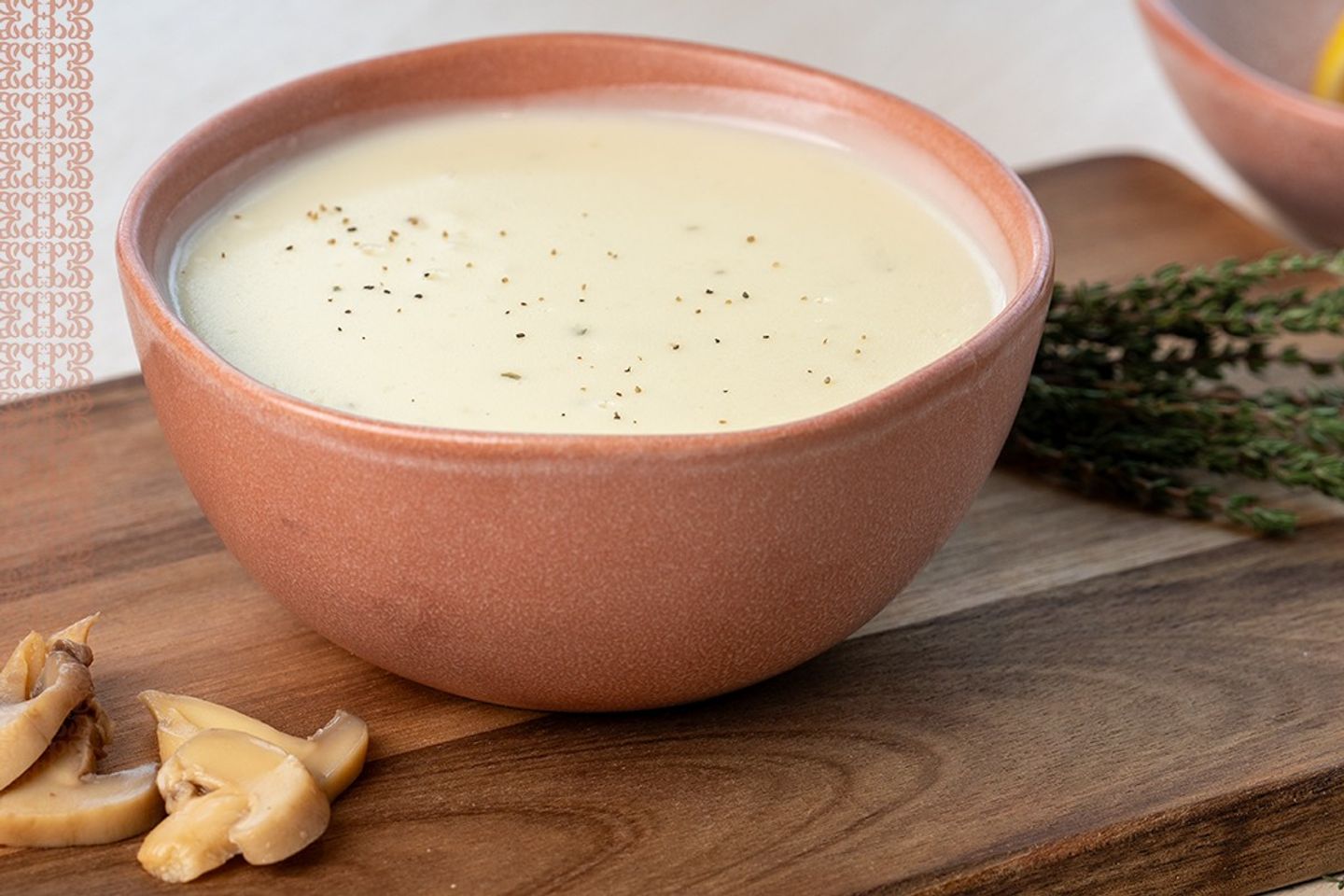 شوربة الفطر بالكريما