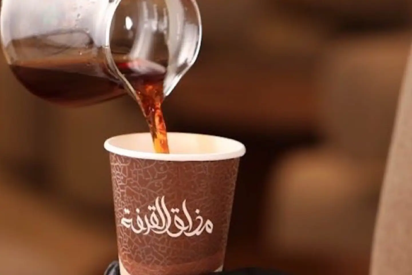قهوة مقطرة حار
