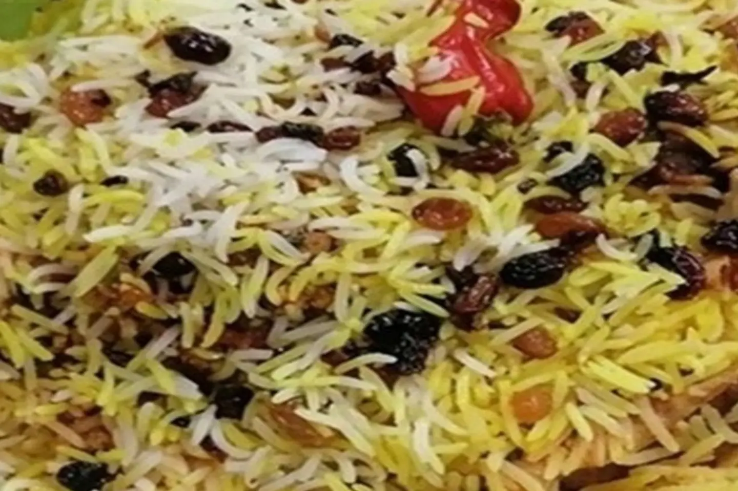 حبة تكا مع أرز أبيض