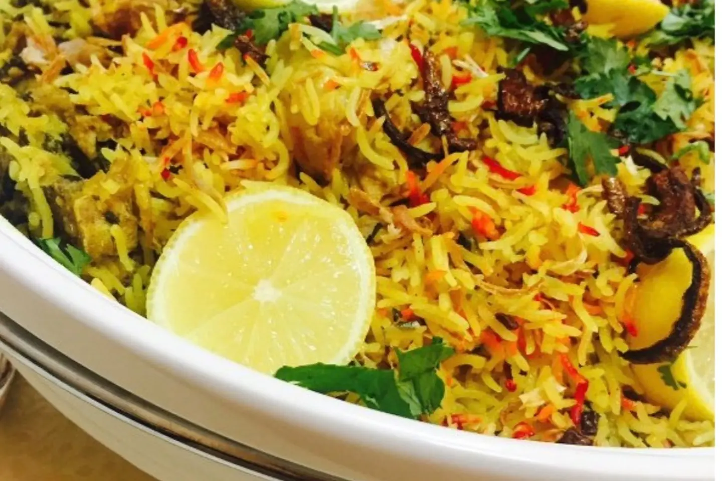 ربع حبة دجاج برياني - حار