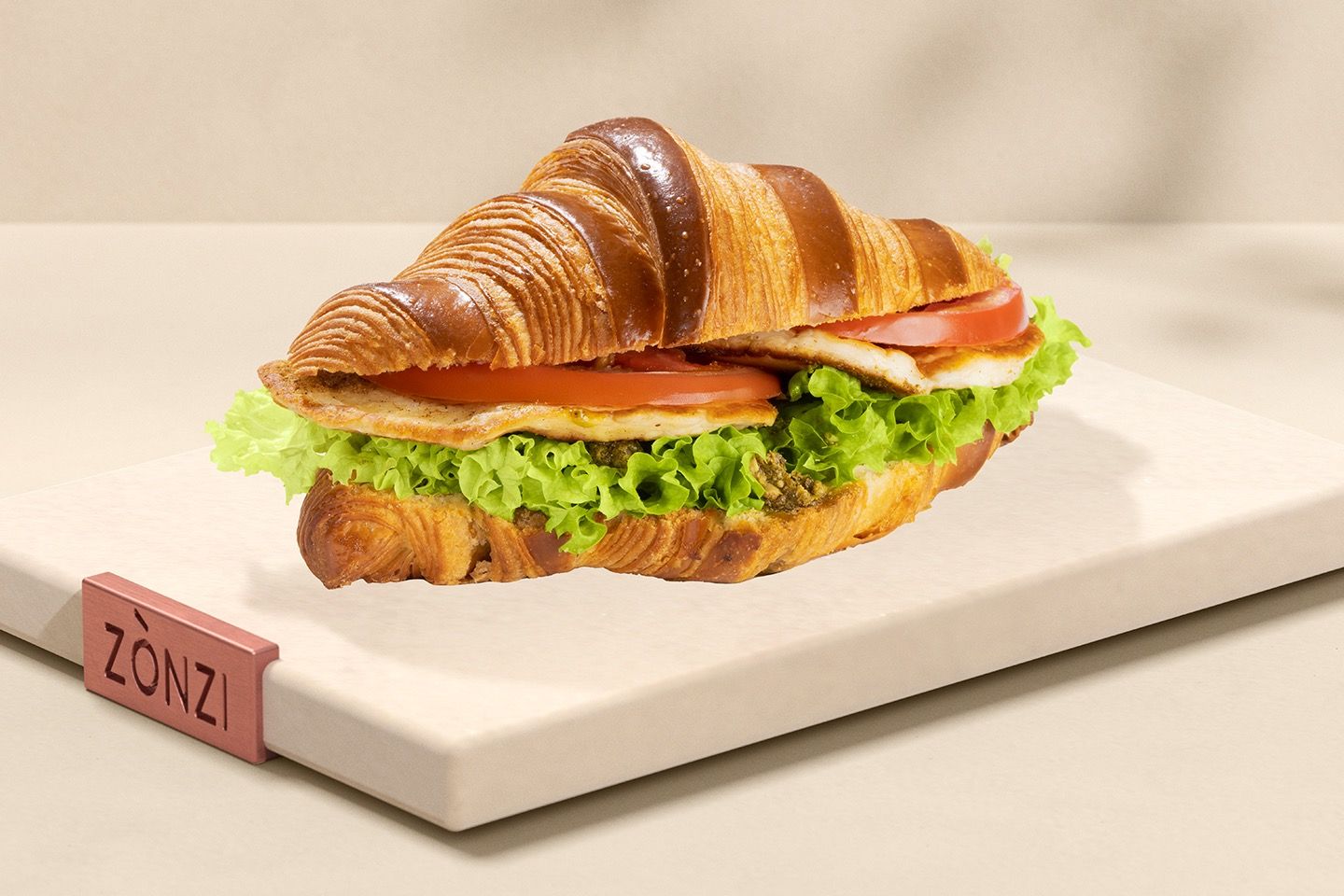 Halloumi Croissant
