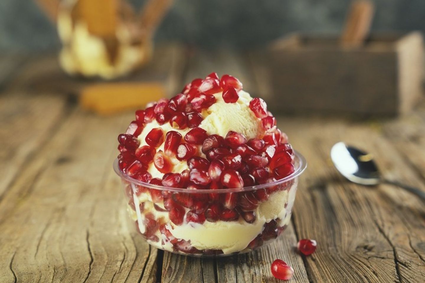 Pomegranate Ice Cream