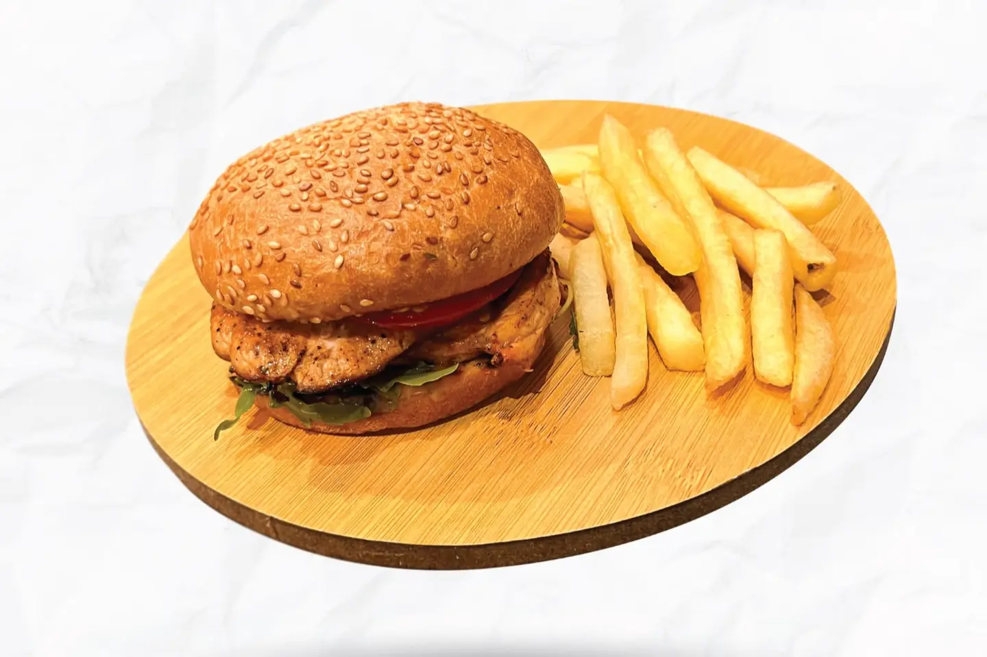 جريل برجر الدجاج